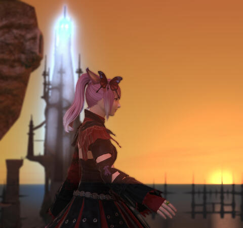 Sunset at Limsa